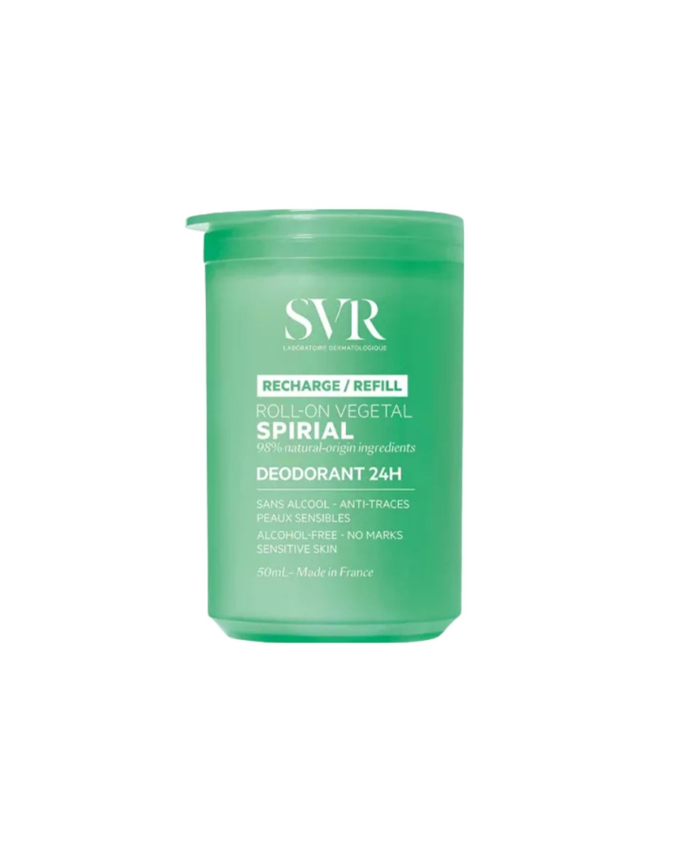 SVR SPIRIAL Roll-On Végétal 50 ml Desodorante Antitranspirante
