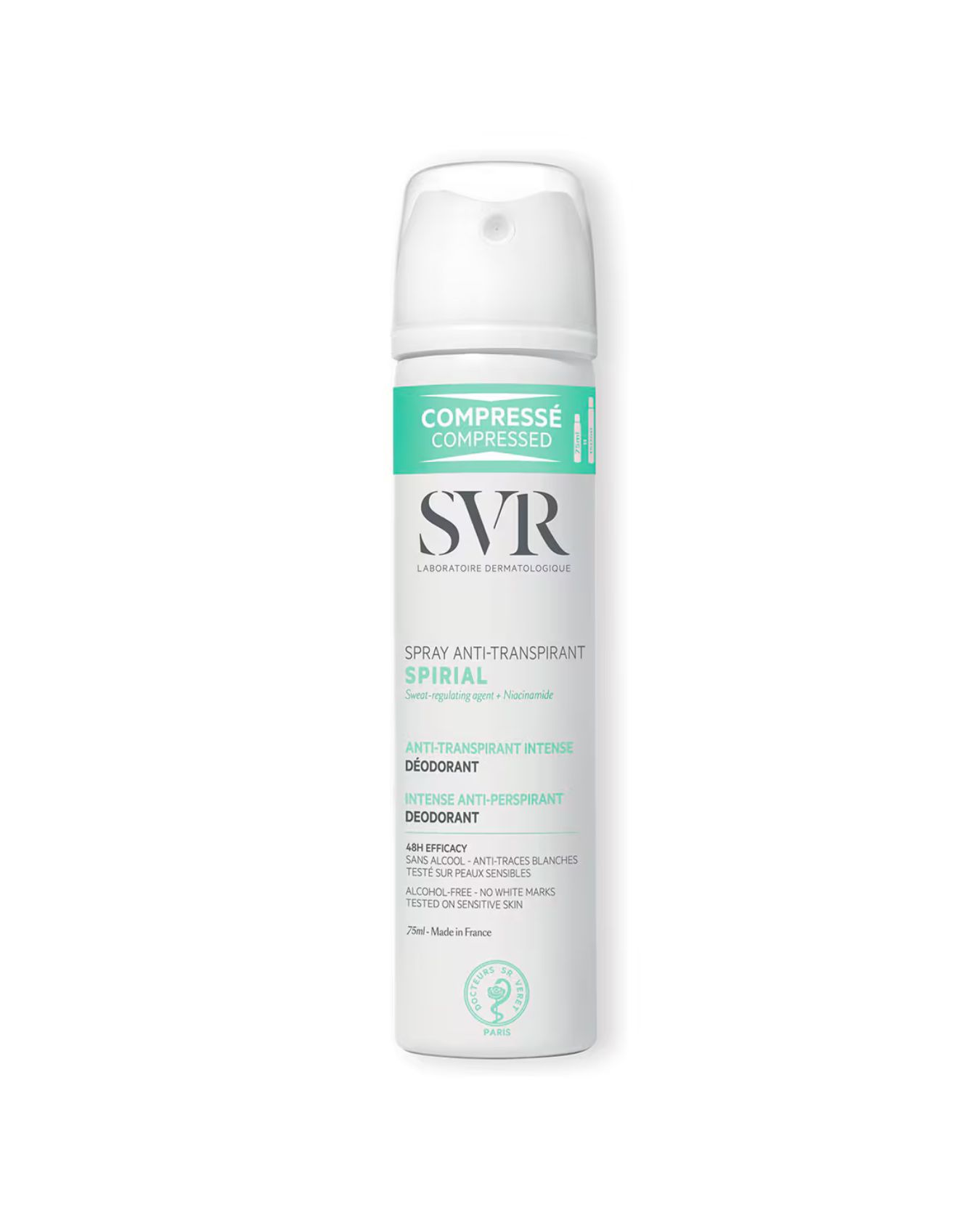 SVR SPIRIAL Spray 75 ml Desodorante Antitranspirante